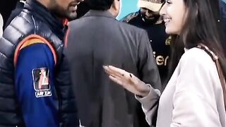 Sana javid and shoaib malik at PSL season 9
