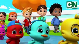 Five Little Ducks _ Sing Along _ Nursery Rhymes for Kids _ Preschool Learning Videos and Cartoons