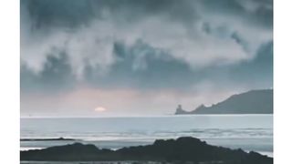 Sky meets sea