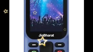 Jio B1 Keypad ph Locked Blue  ) ( Ash Blue )