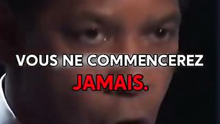 ⚠️ Denzel Washington _ Tu n’as pas d’éthique de travail dans la facilité.