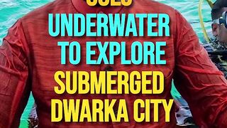 PM Modi Goes Underwater To Explore Submerged Dwarka City.