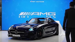 Mercedes Benz SLS AMG black series.