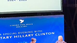 STOP GENOCIDE IN PALESTINE, A SPECIAL EVENT WITH HALARY CLINTON