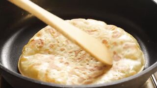 5 Minutes Ready! Just Mix Water and Flour! Inflates like a balloon! No Yeast,