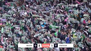 REAL BETIS vs ATHLETIC CLUB  3 - 1