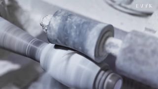 The process of creating beautiful works of art by processing large quantities of