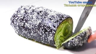 Идея с интернета а Рецепт мой! Торт рулет Без Духовки.