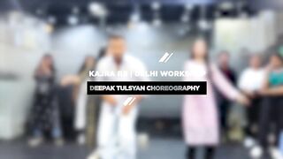 Kajra Re - Class Video | Deepak Tulsyan Choreography | G M Dance | ft. Akshita & Aanya