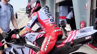 DETIK-DETIK Marc Marquez JAJAL DUCATI GP23 DI Sepang Test 2024 #motogp #motogp2024.