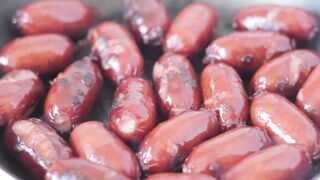 good grilled sausages bon appetit