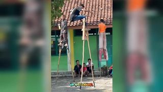 Unique game in Indonesia