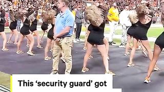 Security Guard’ Busts a Move Alongside University of Tennessee Dancers