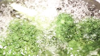 little broccoli boiling they sing