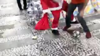 CHRISTMAS SANTA CLAUS GAVE A LOT OF GIFTS ????????????