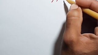 How to draw a beautiful Name Happy New Year 2023 ||