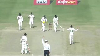 Abrar Gets his 1st wicket against NZ✨