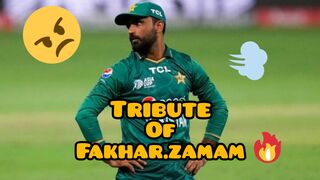 Fakhar Zaman  tribute