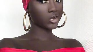 Funny black gril  so butifull