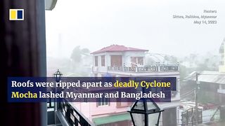 Deadly Cyclone Mocha slams Myanmar and Bangladesh