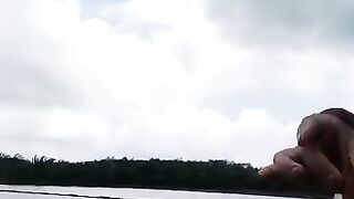 looking for eels in the rice fields