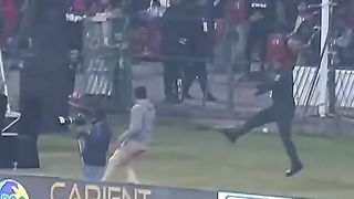 Muhammad Harris great six to Shaheen Afridi