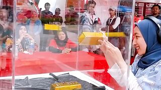 Gold Grab Challenge Lady #great