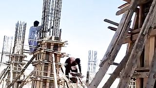 Construction in Faisal Hills Society Commercial Plaza Umer Mall And Apartment