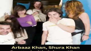 Arbaaz Khan, Shura Khan Spotted with Arhaan Khan #arbaazkhan #short #shorts #trending #viral #bollywood #viralshorts