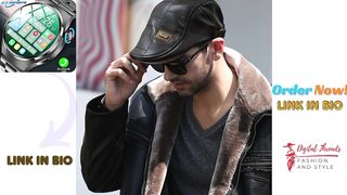 Spring Summer Men Fashion Retro PU Leather Beret Hats | #AliExpress #Amazon