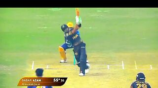 Babar Azam very nice six Peshawar zalmi zindabad