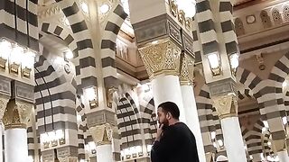 A greeting or a message has come from the Holy Prophet