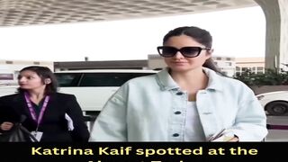 Katrina Kaif spotted at the Airport Today #katrinakaif #shorts #short #trending #viral #bollywood #shortvideo