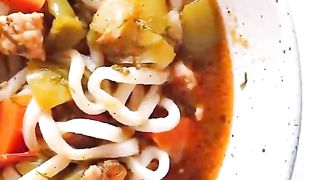Вкусный суп Лагман