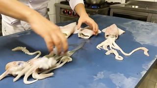 CALAMARİ GRİLL AND SEABASS SPECİAL