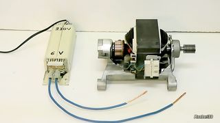 Strange rotation of an electric rotor video1