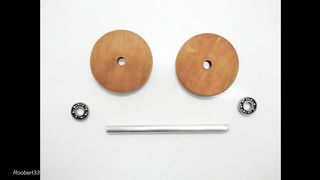 Strange rotation of an electric rotor basilar