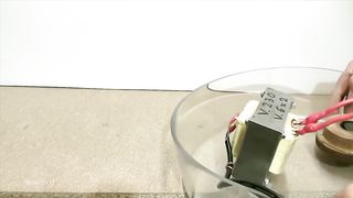 Strange rotation of a rotor with a bearing AC-DC volts