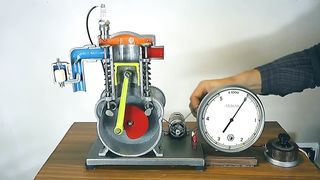 Piston motion acceleration