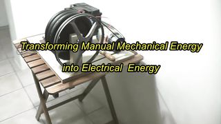 Motor generator mechanical energy into electrical energy 12 Volts free