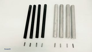 Magnesium graphite and sea water, battery