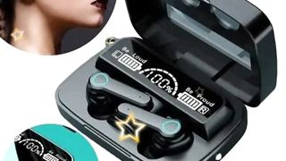 Farfi Waterproof M19 TWS Sport Bluetooth Earbuds with Charging Case