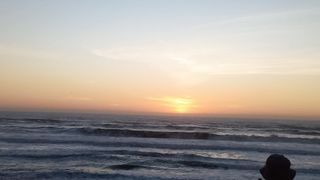 Sun set in Morocco