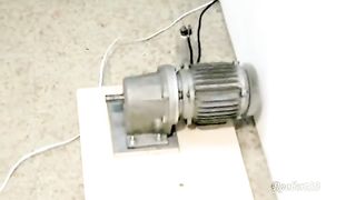 Electric motor reducer resistance test