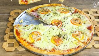 PIZZA DE LIQUIDIFICADOR - A MELHOR, MAIS FÁCIL E BARATA DO MUNDO