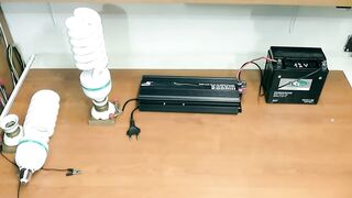 Comparison small alternator 220V & 220V electronic inverter