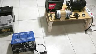 Alternator 220V & Motor generator 12V, charging system