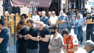برع اليوم لمسجد مصعب بن عمير في بروكلين نيويورك
