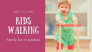 baby walking????????????????# Enchanting Kids Walking Adventure | Exploring Nature's Wonders