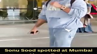 Sonu Sood spotted at Mumbai Airport Today #sonusood #shorts #short #trending #viral #bollywood #shortvideo